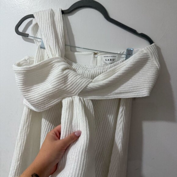 🤍 Sabo Artletta Maxi Dress – White – Size XL (US 10) 🤍 - Picture 5 of 15